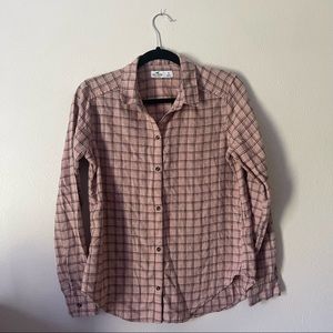 PINK FLANNEL - HOLLISTER